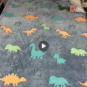 Frazada "Twin Size" Fluorescente Luminosa 160X220Cm Aprox