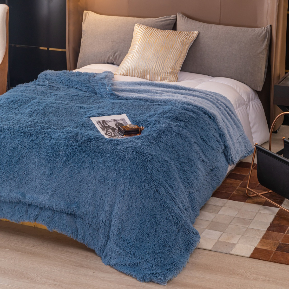 Frazada Peluche Queen Size 230X250Cm Aprox. - Imagen 2