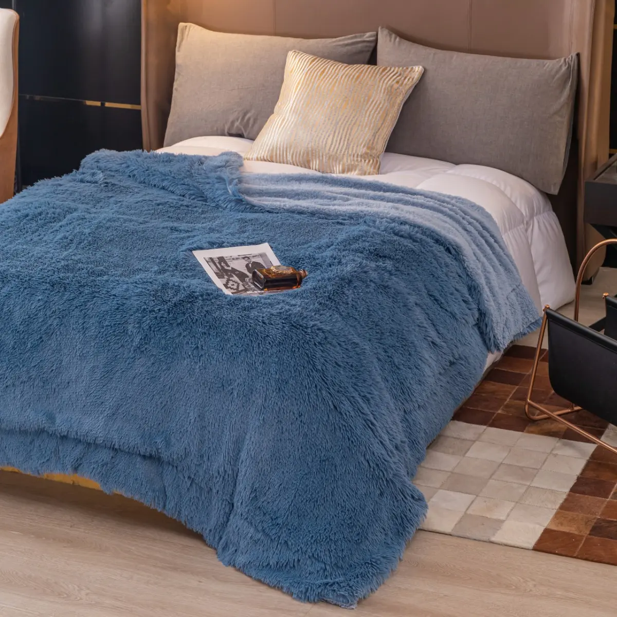 Frazada Peluche Queen Size 230X250Cm Aprox. - Imagen 2