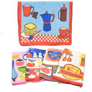 Repasador Estampado Microfibra 12 Colores