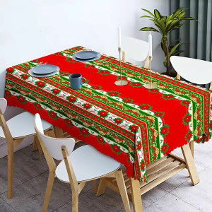 Mantel Navideño Tropical 150X250Cm