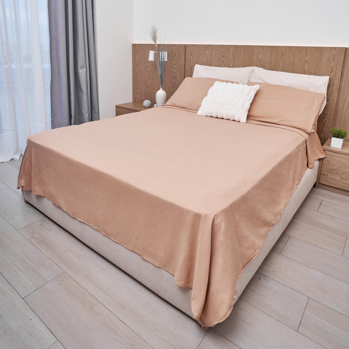 Juego De Sabanas Lisas 1200H (King Size) - Imagen 6