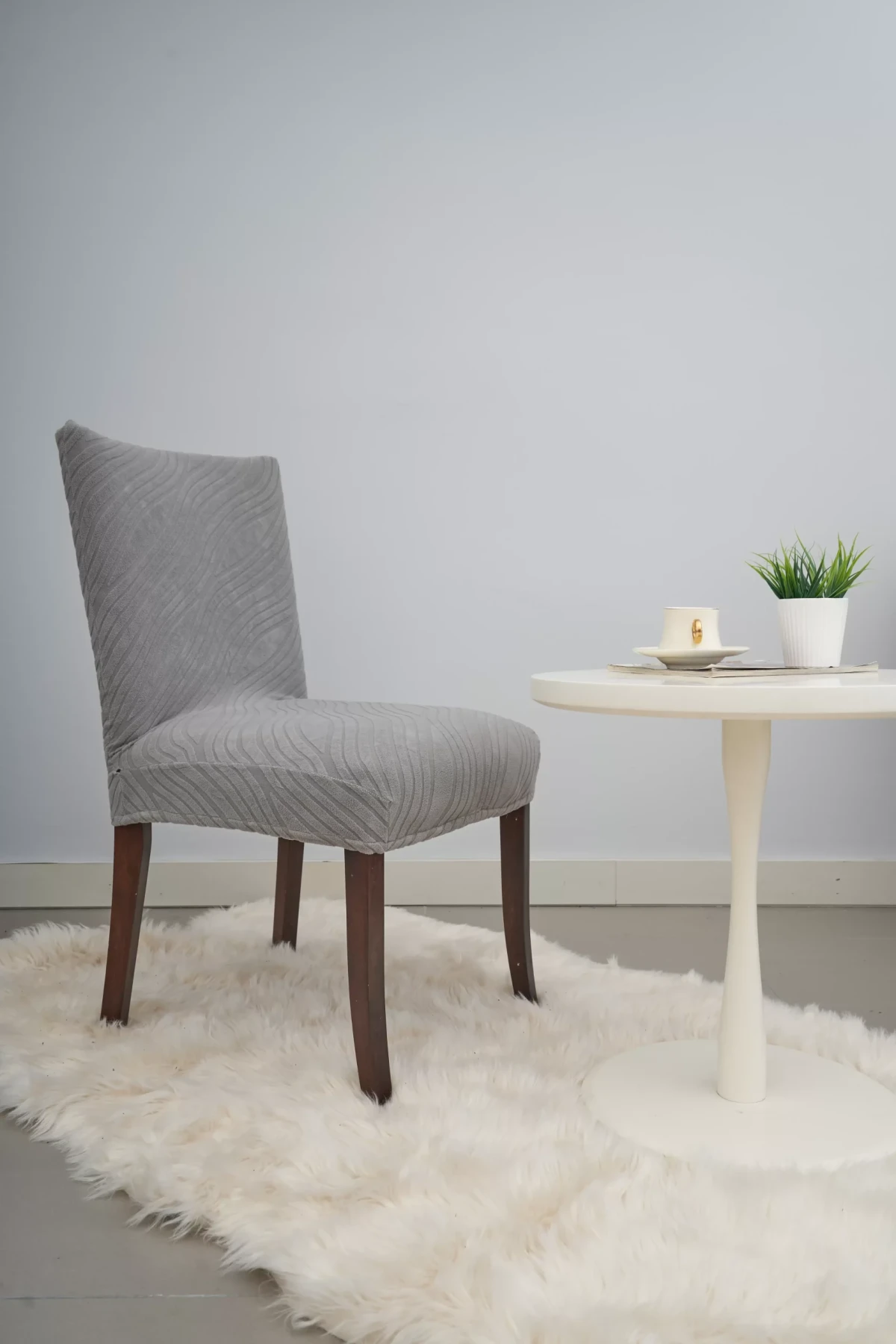 Funda De Silla C/ Rayas Geometricas - Imagen 3