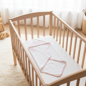 Toalla para bebe bordado 80x80cm aprox