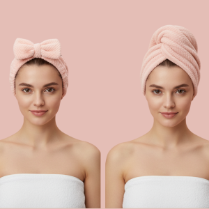 Juego de turbante y vincha c/ osito