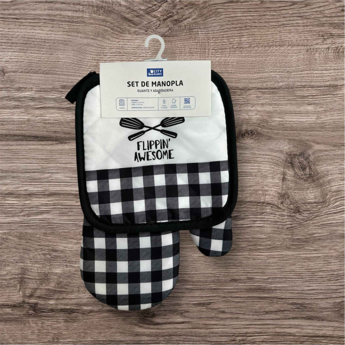 Manopla C/ Agarradera Estampada - Imagen 7