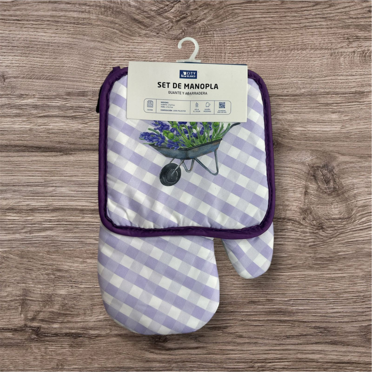 Manopla C/ Agarradera Estampada - Imagen 9