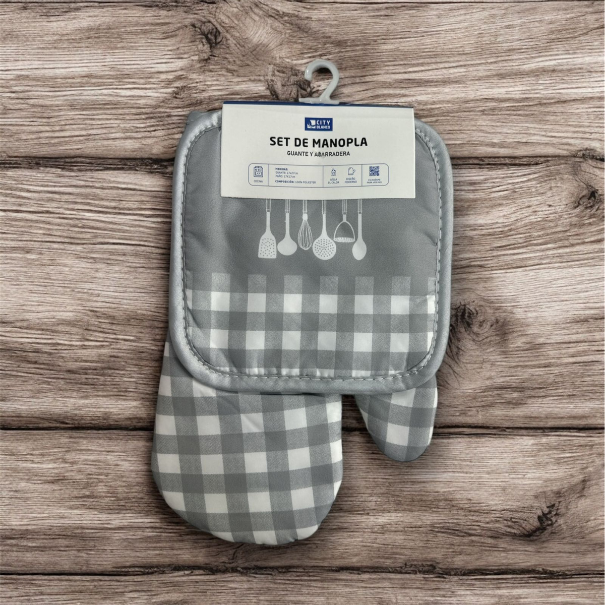 Manopla C/ Agarradera Estampada - Imagen 5