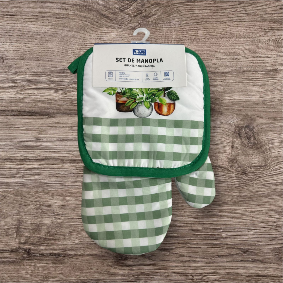 Manopla C/ Agarradera Estampada - Imagen 3