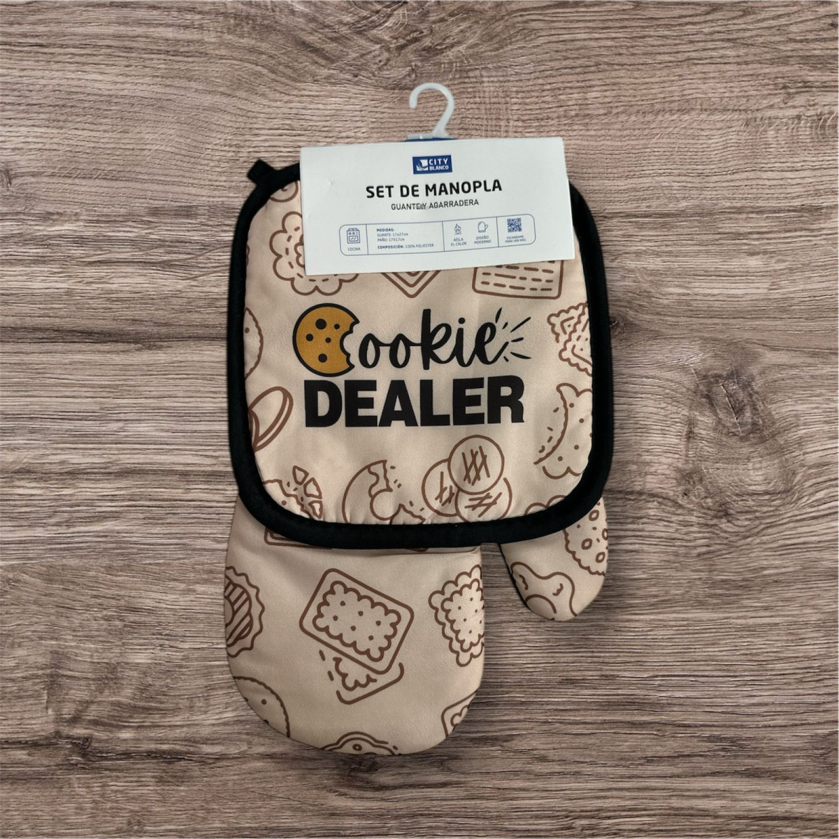 Manopla C/ Agarradera Estampada - Imagen 4