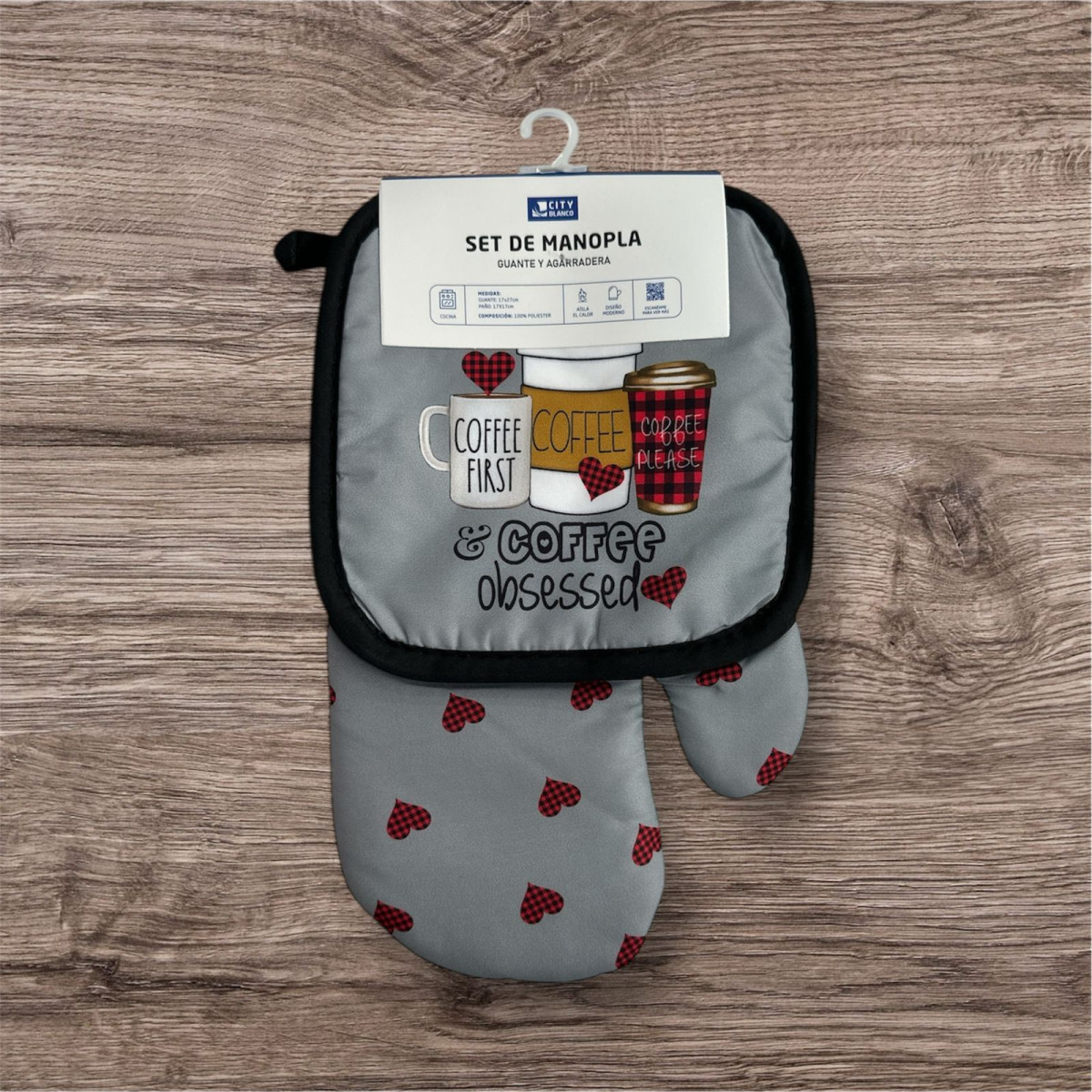 Manopla C/ Agarradera Estampada - Imagen 8