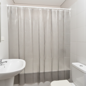 Cortinas de Baño simil silicona 3D PEVA