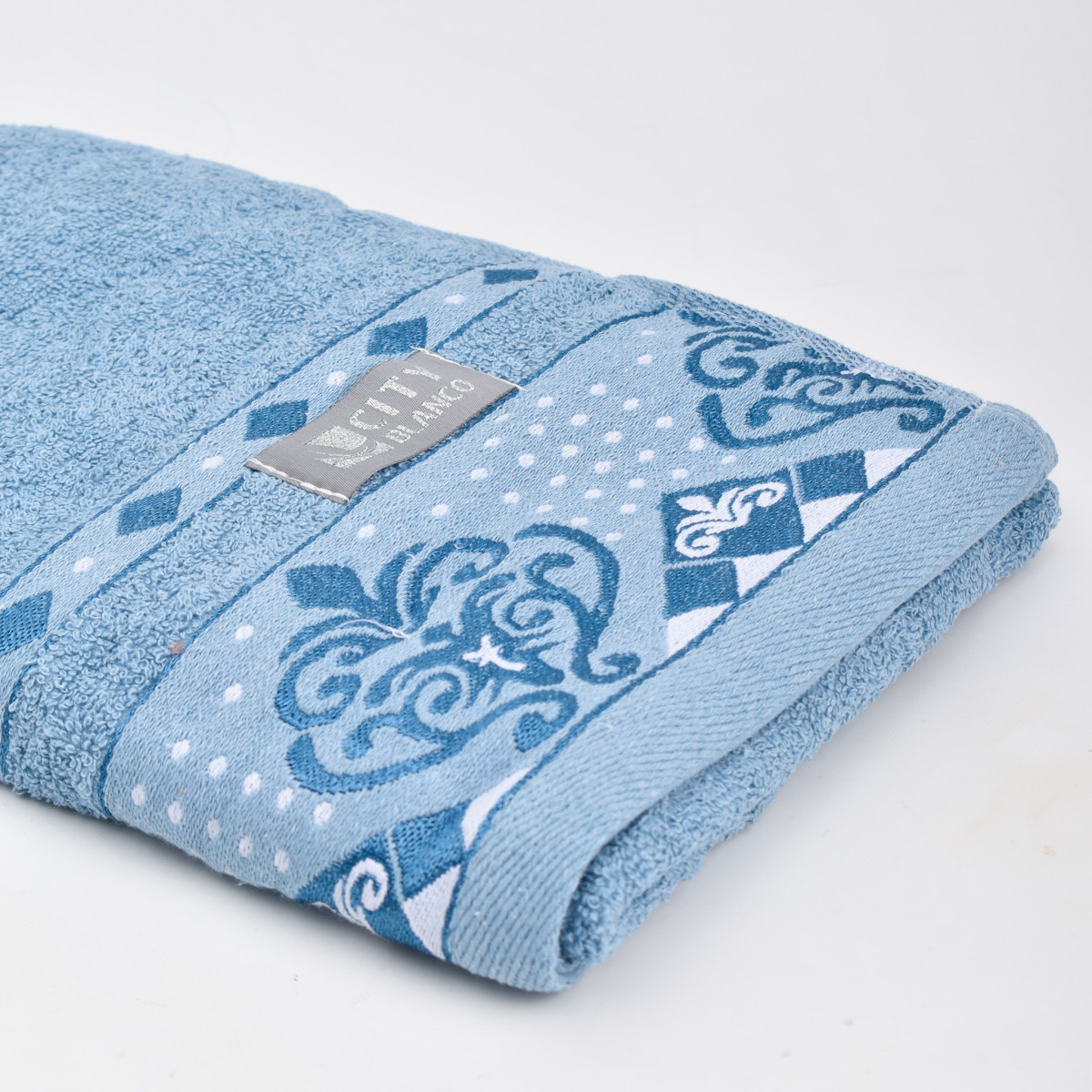 Toallon de Algodon Bordado 70x140cm aprox - Imagen 2