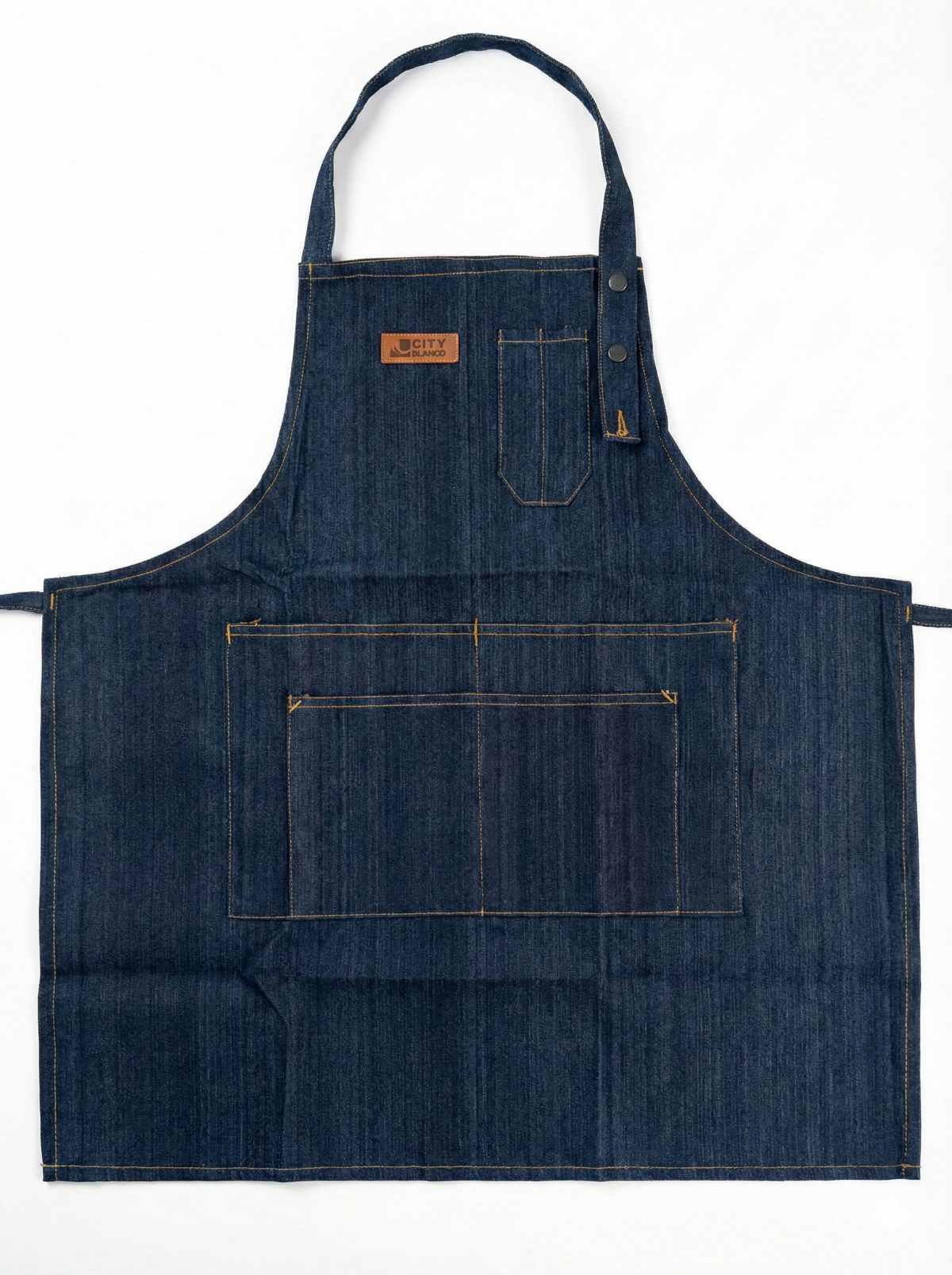 Delantal Jeans 69x74cm aprox - Imagen 1