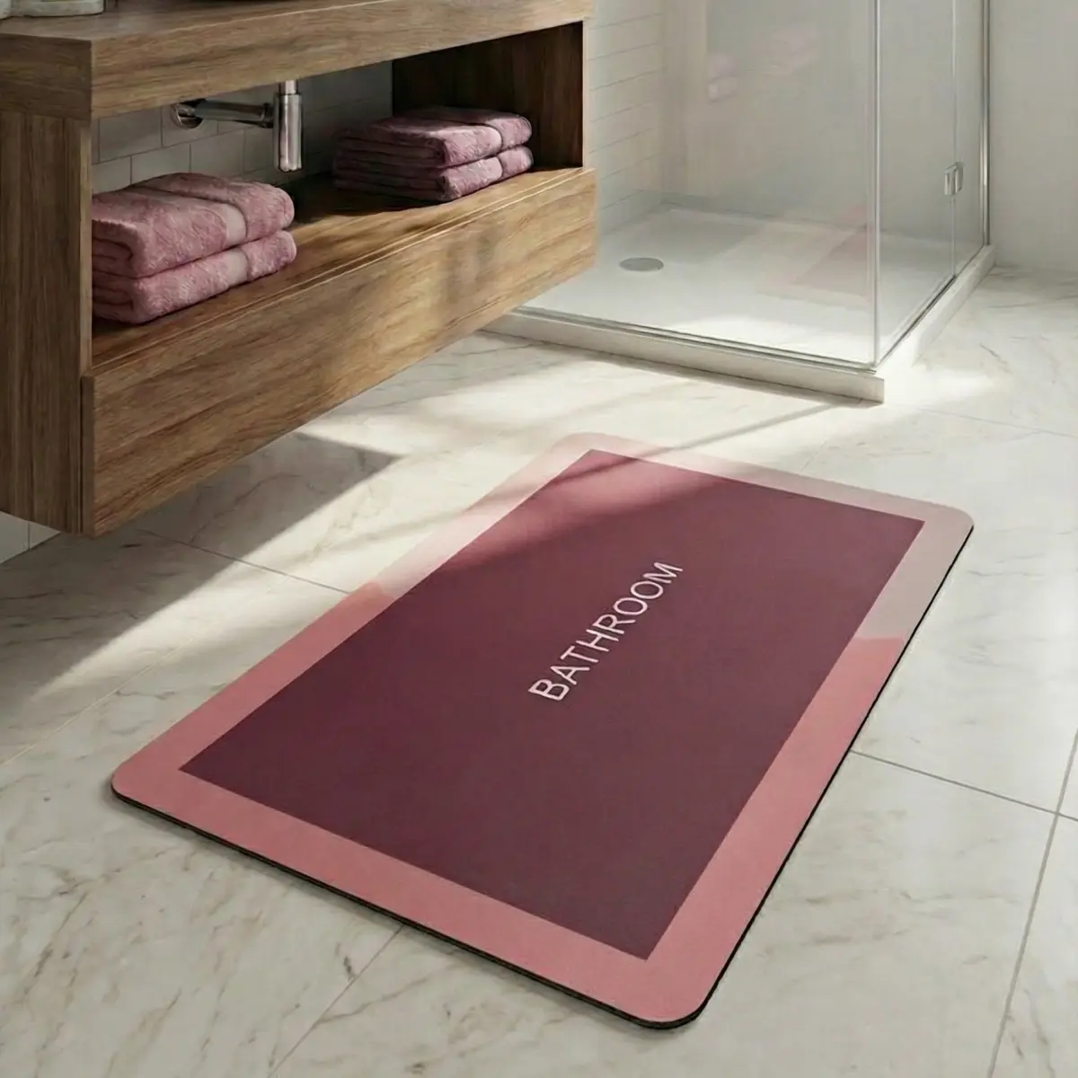 Alfombra absorbente rectangular 40x60cm aprox - Imagen 4