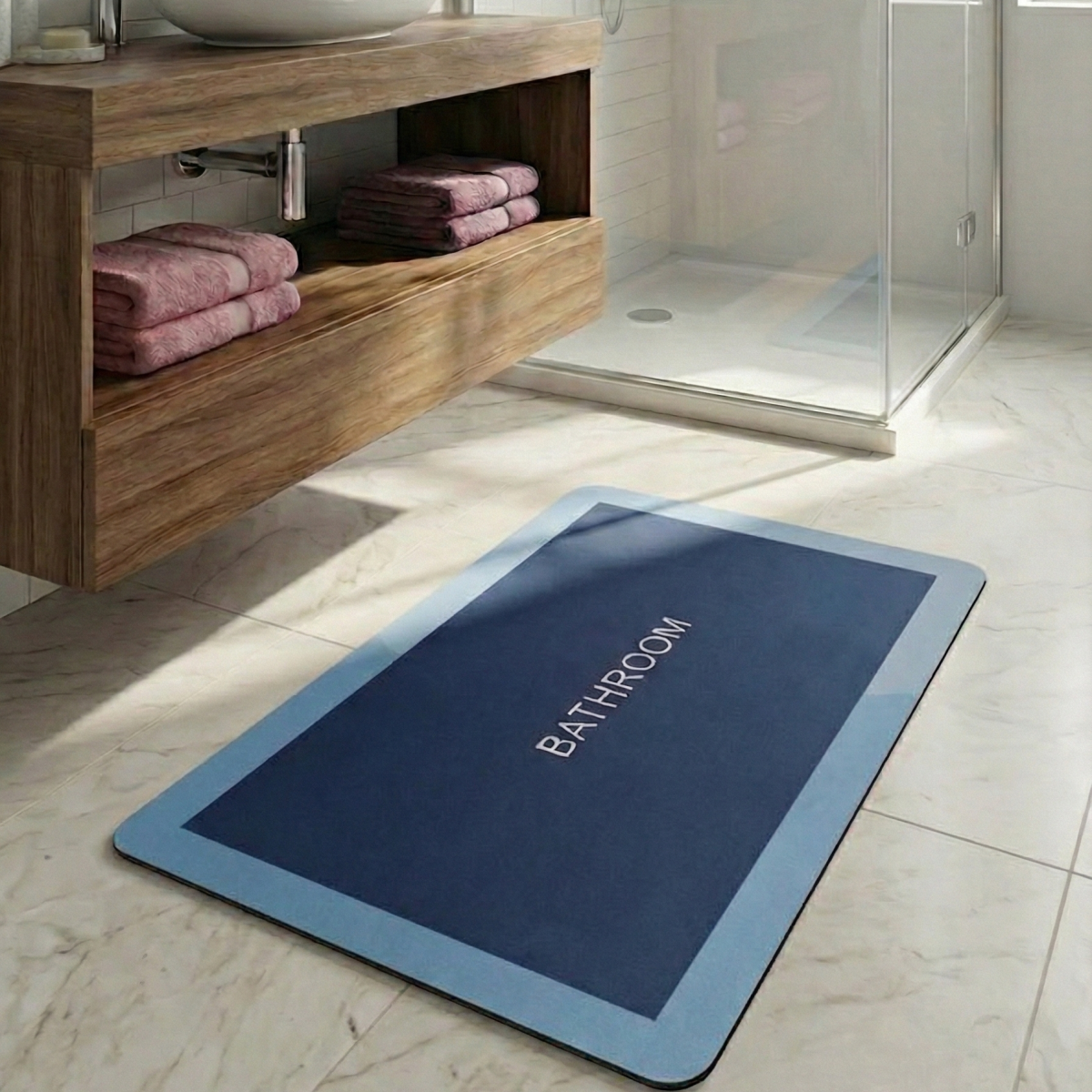 Alfombra absorbente rectangular 40x60cm aprox - Imagen 5