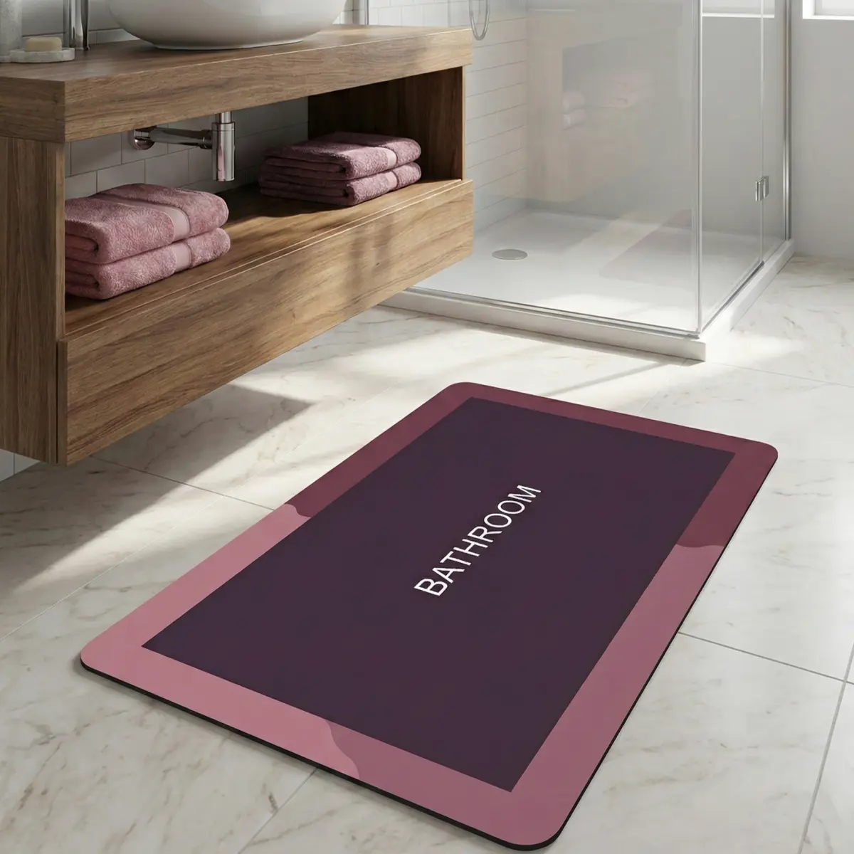 Alfombra absorbente rectangular 40x60cm aprox - Imagen 1