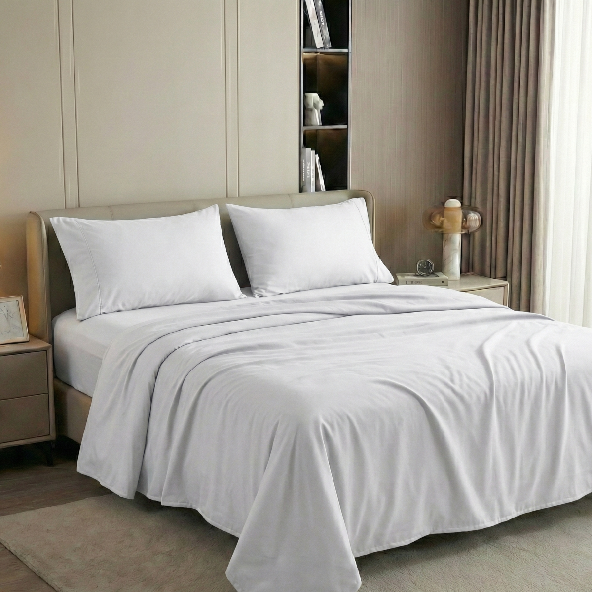 Juego de Sabanas 1200 hilos "King size" - Imagen 3