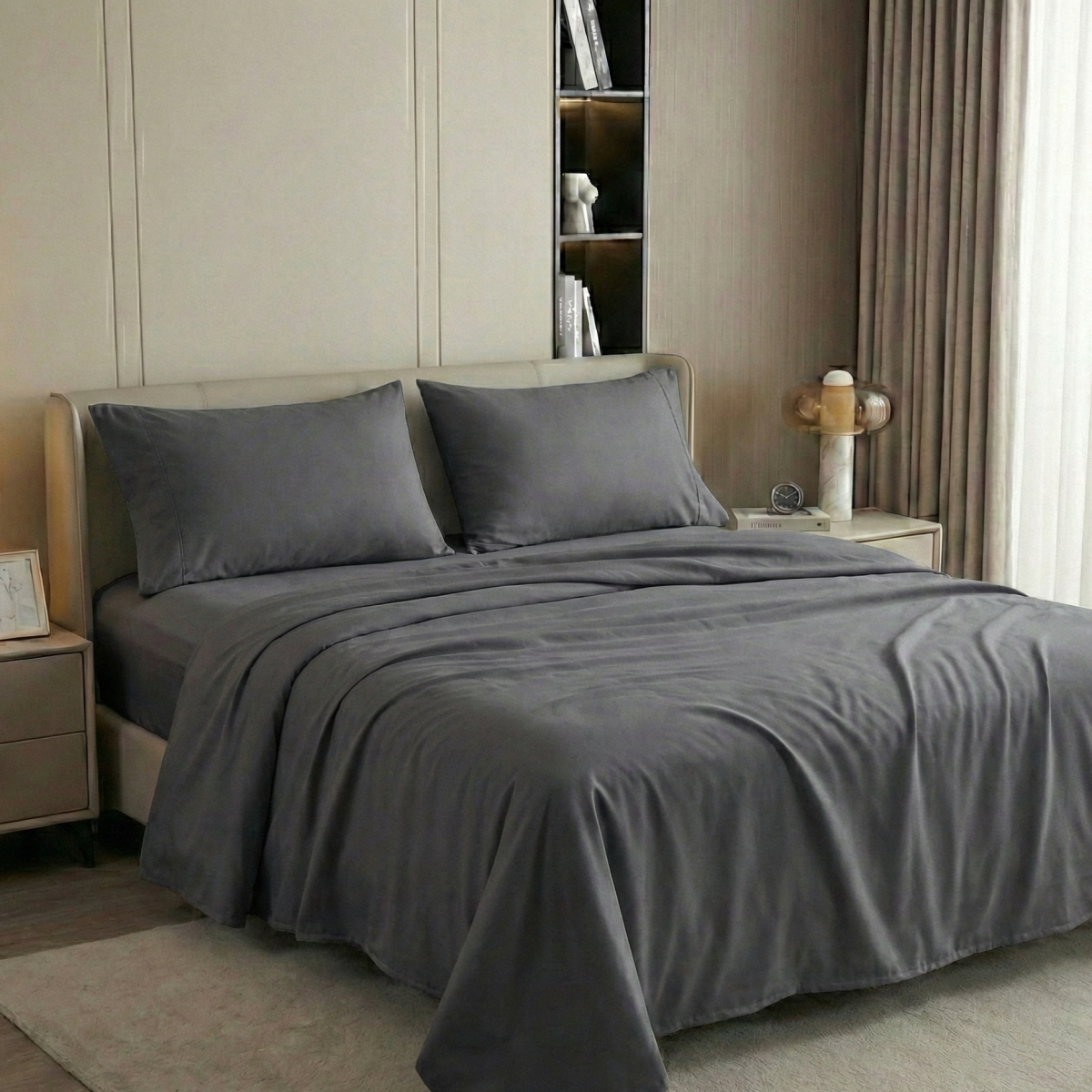 Juego de Sabanas 1200 hilos "King size" - Imagen 4