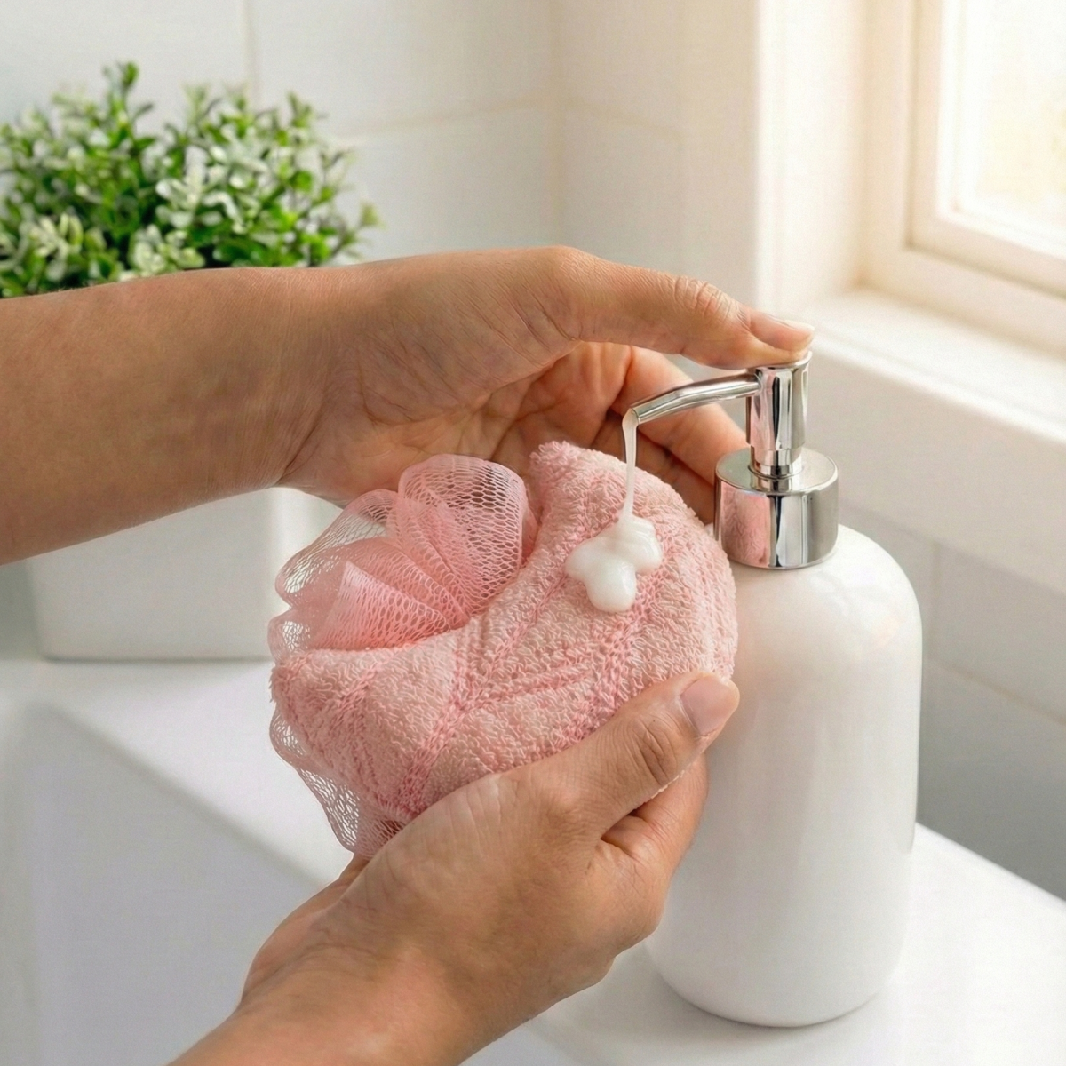 Esponja exfoliante de baño - Imagen 5