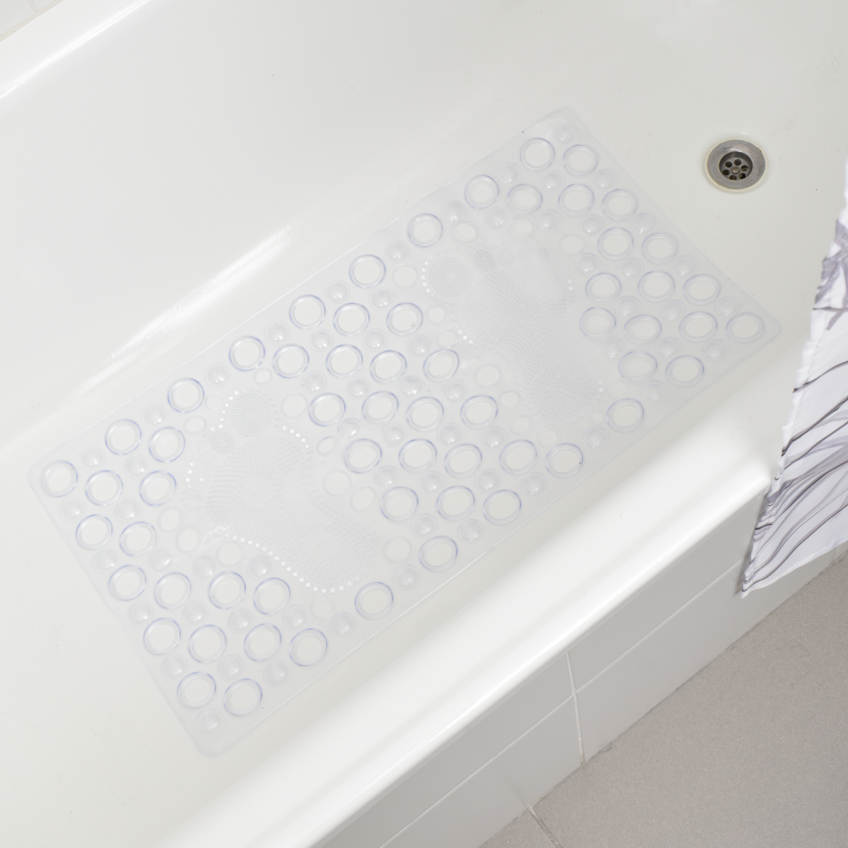 Alfombra De Ba?o Pvc Dise?o De Pies - Imagen 1