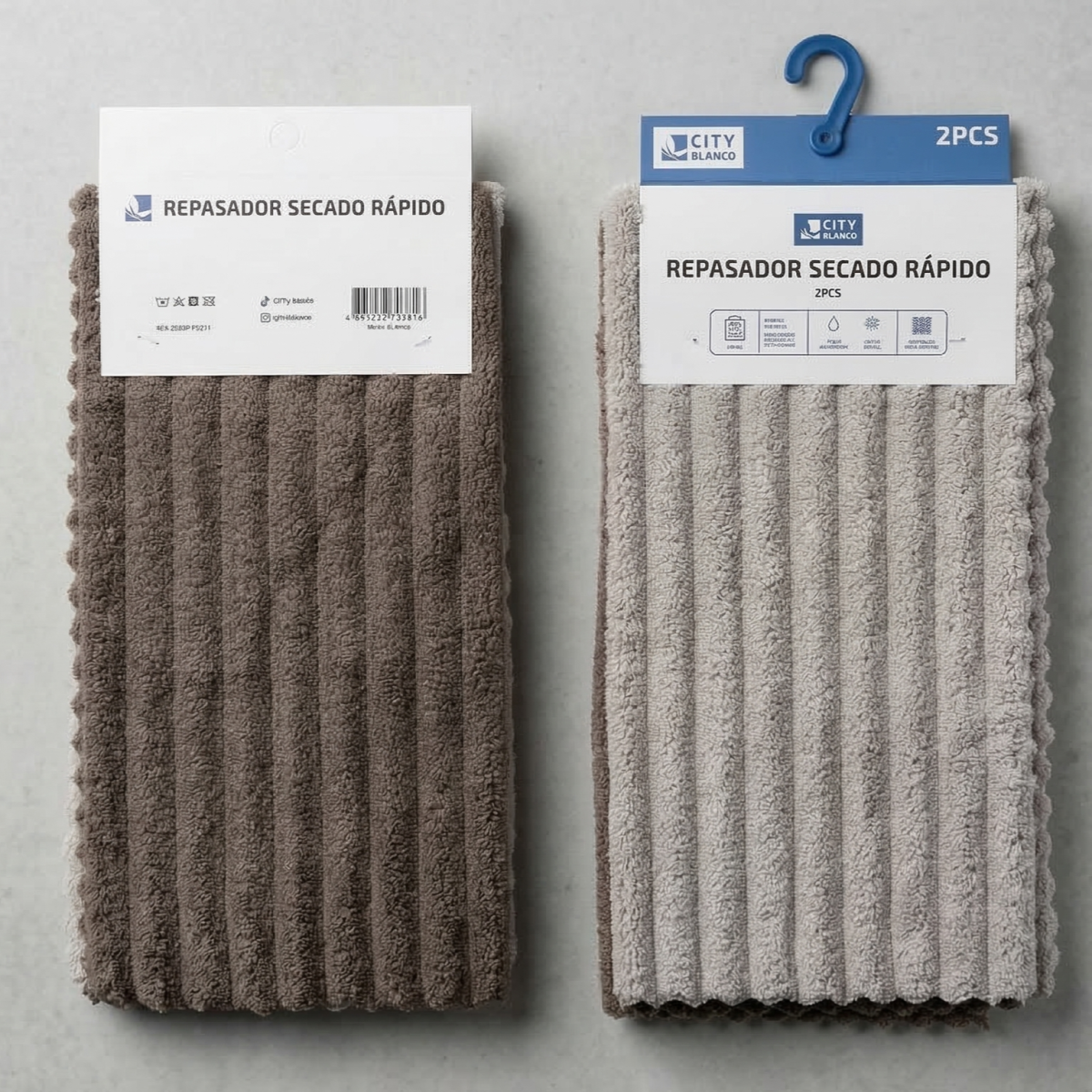 Repasadores con rayas 2pcs - Imagen 2